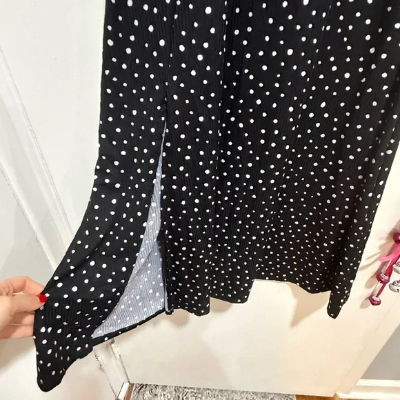 Jessica Simpson Black Polka Dot Dress - Picture 4 of 8